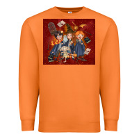Carrot wizard kids with glitter Premium Sweatshirt - TumblerDesignByShophia