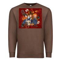 Chestnut wizard kids with glitter Premium Sweatshirt - TumblerDesignByShophia