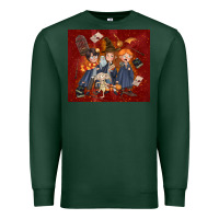 Sports Green wizard kids with glitter Premium Sweatshirt - TumblerDesignByShophia