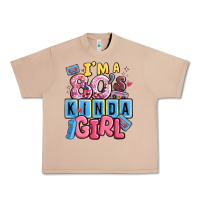 Burro i'm a 80's kinda girl Urban Heavy Tee - MaliasSmallBusiness