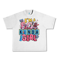 Lunar Rock i'm a 80's kinda girl Urban Heavy Tee - MaliasSmallBusiness