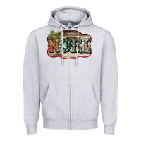 Heather Grey Christmas Noel Zipper Hoodie - Bettercallsaul