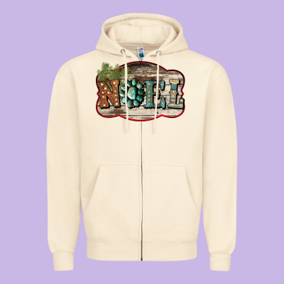 Christmas Noel Zipper Hoodie Designed By Bettercallsaul