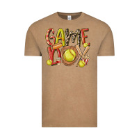 Vintage Coffee game day softball Vintage Tee - MaliasSmallBusiness