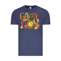 Vintage Denim game day softball Vintage Tee - MaliasSmallBusiness