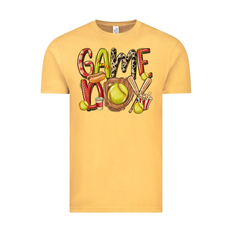 Game Day Softball Vintage Tee by MaliasSmallBusiness | Teevron