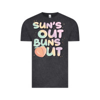 Vintage Black sun's out buns out Vintage Tee - JahusDesignShop