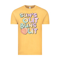Vintage Mustard sun's out buns out Vintage Tee - JahusDesignShop