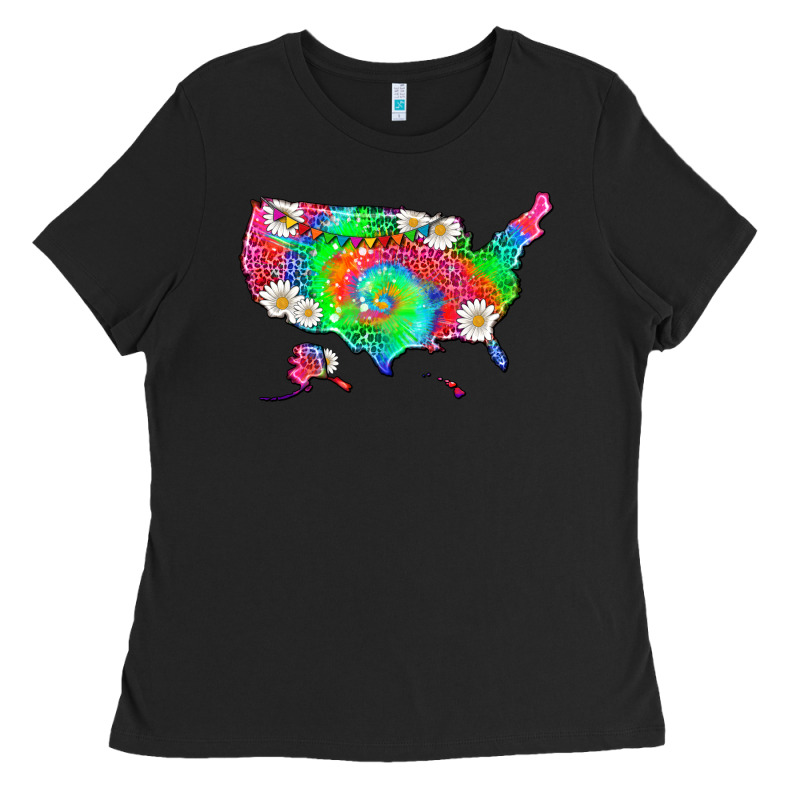 Lgbtq America Map Ladies Tee by HRA Design Shop | Teevron