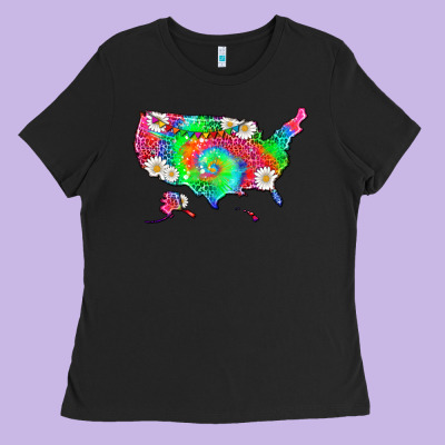 Lgbtq America Map Ladies Tee Designed By Hra Design Shop