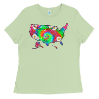 Matcha lgbtq america map Ladies Tee - HRA Design Shop