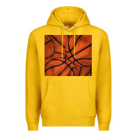 Lemon distressed basketball pattern Premium Hoodie - TumblerDesignByShophia