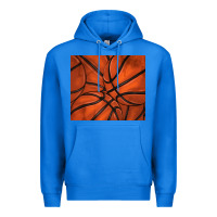 True Royal distressed basketball pattern Premium Hoodie - TumblerDesignByShophia