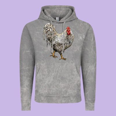 Dominique Rooster Vintage Hoodie Designed By Lillyallendesigns