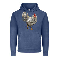 Vintage Denim Dominique Rooster Vintage Hoodie - LillyAllenDesigns