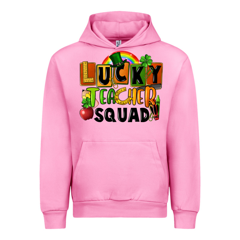 Lucky Teacher Squad St. Patricks Day Urban Hoodie by FaDigitalArtStudio | Teevron