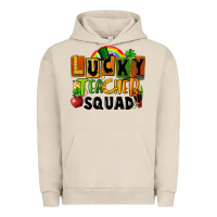 Pigment French Oak lucky teacher squad St. Patricks Day Urban Hoodie - FaDigitalArtStudio