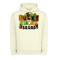 Pigment Pistachio lucky teacher squad St. Patricks Day Urban Hoodie - FaDigitalArtStudio