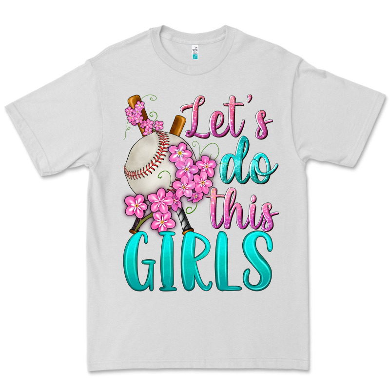 Let's Do This Girls Baseball Premium Tee by BundleAndBundleShop | Teevron