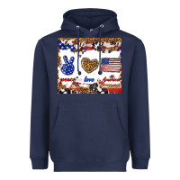 Peace Love America Heavyweight Hoodie | Teevron