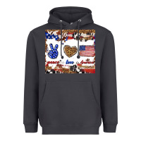Smoke peace love america Heavyweight Hoodie - TumblerDesignByShophia