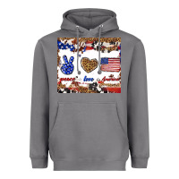 Storm peace love america Heavyweight Hoodie - TumblerDesignByShophia
