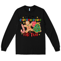 Black eating christmas cookies for two Long Sleeve Tee - MaliasSmallBusiness