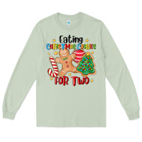 Matcha eating christmas cookies for two Long Sleeve Tee - MaliasSmallBusiness
