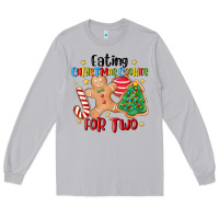 Moon Dust eating christmas cookies for two Long Sleeve Tee - MaliasSmallBusiness