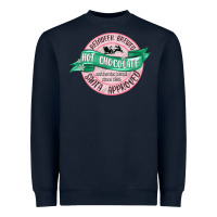 Reindeer Brewed Santa Approved Pink Heavyweight Sweatshirt | Teevron