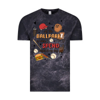 Cloud Black at the ballpark is where i spend most of my day Vintage Tee - MaliasSmallBusiness