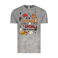 Cloud Rock at the ballpark is where i spend most of my day Vintage Tee - MaliasSmallBusiness