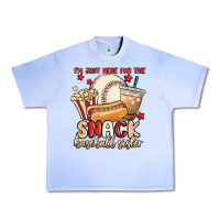 Grape Ice i'm just here for the snack baseball sister Urban Heavy Tee - MaliasSmallBusiness