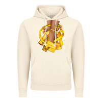 Vintage Artic Childhood Cancer diva yellow ribbon Vintage Hoodie - NancyCooperArtShop