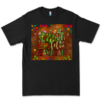 Black feliz navidad cactus Premium Tee - JahusDesignShop