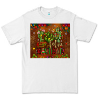 White feliz navidad cactus Premium Tee - JahusDesignShop