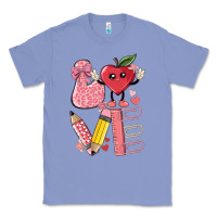 Colony Blue love teacher Classic Tee - MaliasSmallBusiness