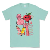Seafoam love teacher Classic Tee - MaliasSmallBusiness