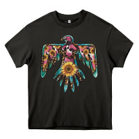 Asphalt pinky western sunflower thunderbird Heavy Core Tee - BarkalooDesign
