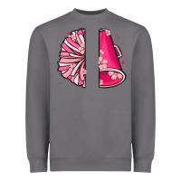 Storm custom name cheerleader with megaphone Heavyweight Sweatshirt - MaliasSmallBusiness