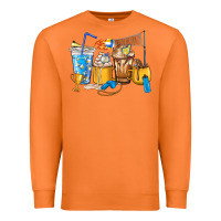 Carrot Volleyball coffee cups Premium Sweatshirt - HowdyJamesFarm