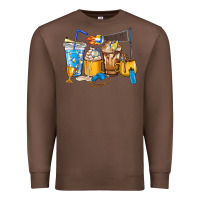 Chestnut Volleyball coffee cups Premium Sweatshirt - HowdyJamesFarm