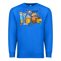 True Royal Volleyball coffee cups Premium Sweatshirt - HowdyJamesFarm
