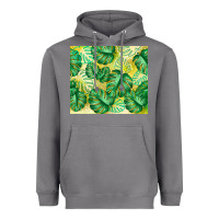 Storm monstera leaf Heavyweight Hoodie - TumblerDesignByShophia