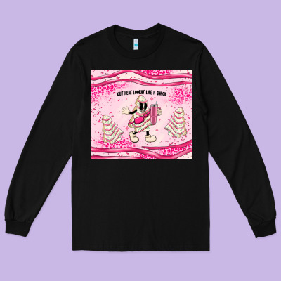 Out Here Lookin Like A Snack Long Sleeve Tee Designed By Maliassmallbusiness