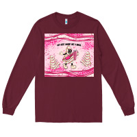 Burgundy out here lookin like a snack Long Sleeve Tee - MaliasSmallBusiness
