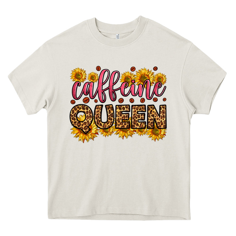 Caffeine Queen Heavy Core Tee by HRA Design Shop | Teevron