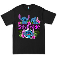 Black preview flower stitch 5th grade Premium Tee - AdoDesignShop