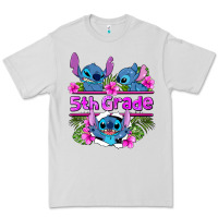 Dove Grey preview flower stitch 5th grade Premium Tee - AdoDesignShop