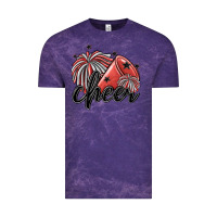 Cloud Purple cheer Vintage Tee - MaliasSmallBusiness